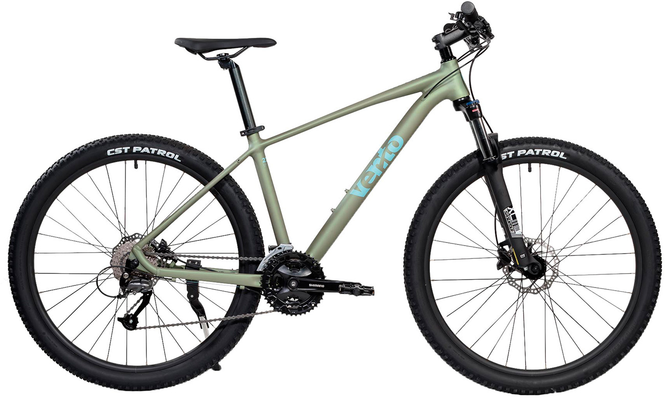 Фотография Велосипед Vento Aquilon 27,5" 2021, размер L, Зеленый